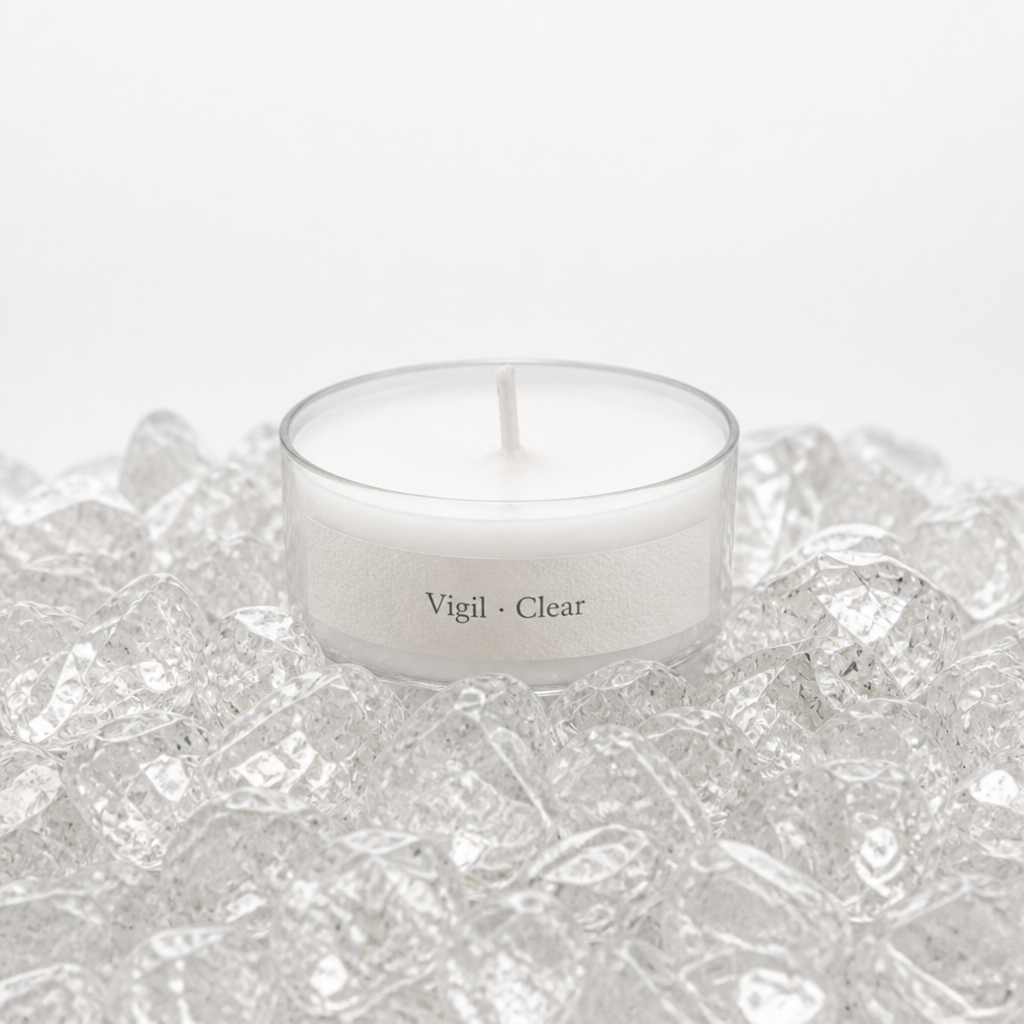 Vigil Clear tea light