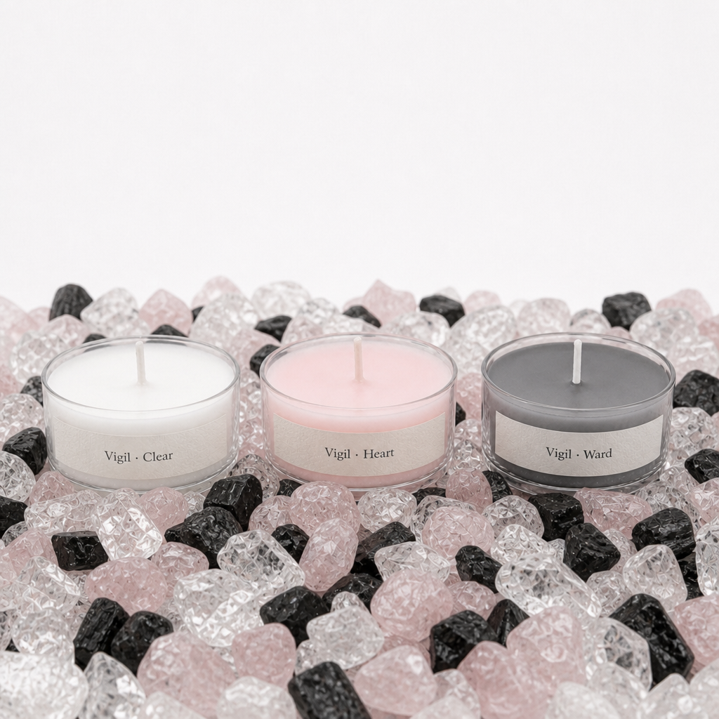 Vigil Nest of three tea lights