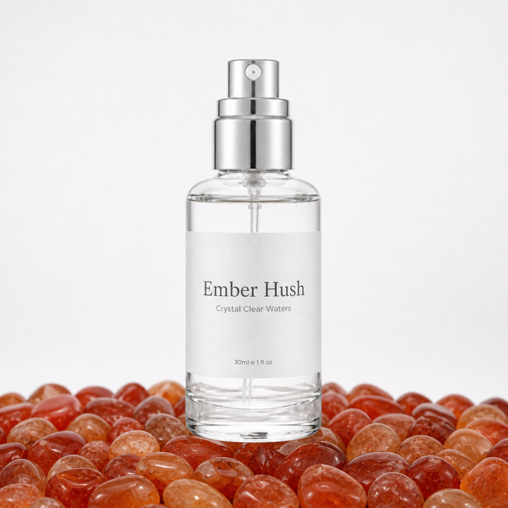 Ember Hush mist with carnelian